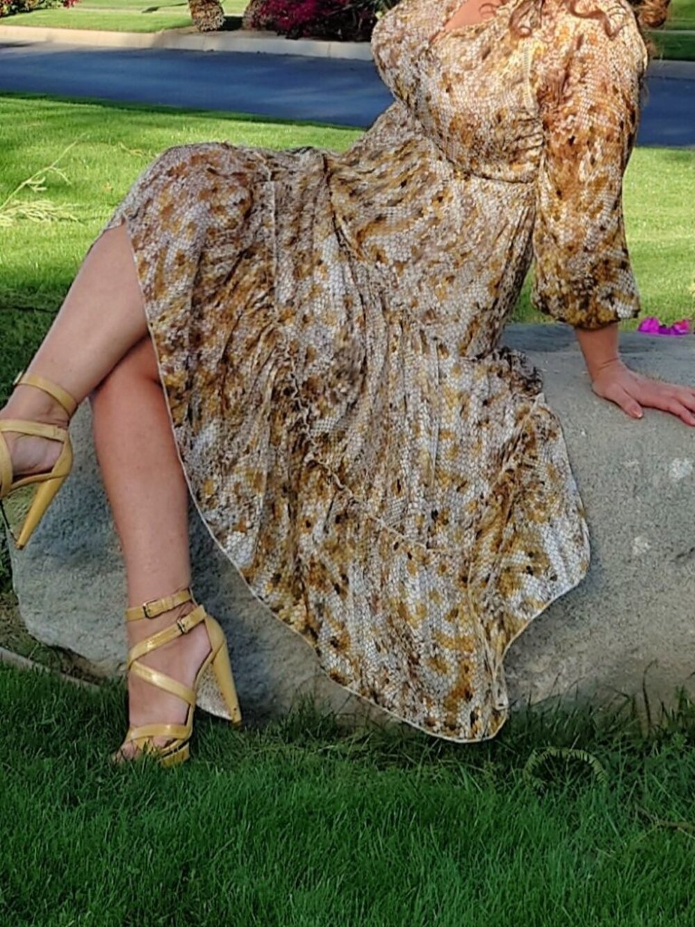 Made in Italy Dress – Earth Tones